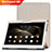 Custodia Portafoglio In Pelle Cover con Supporto L01 per Huawei MediaPad M2 10.0 M2-A10L Oro