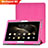 Custodia Portafoglio In Pelle Cover con Supporto L01 per Huawei MediaPad M2 10.0 M2-A10L Rosa Caldo