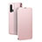 Custodia Portafoglio In Pelle Cover con Supporto L01 per Huawei Nova 6 5G Oro Rosa
