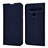 Custodia Portafoglio In Pelle Cover con Supporto L01 per LG G8 ThinQ Blu