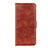 Custodia Portafoglio In Pelle Cover con Supporto L01 per LG K51 Marrone