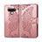 Custodia Portafoglio In Pelle Cover con Supporto L01 per LG Stylo 6 Oro Rosa