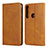 Custodia Portafoglio In Pelle Cover con Supporto L01 per Motorola Moto G8 Play Arancione