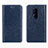 Custodia Portafoglio In Pelle Cover con Supporto L01 per OnePlus 8 Pro Blu