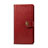 Custodia Portafoglio In Pelle Cover con Supporto L01 per Realme 5i Rosso