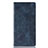 Custodia Portafoglio In Pelle Cover con Supporto L01 per Samsung Galaxy A21s Blu