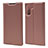 Custodia Portafoglio In Pelle Cover con Supporto L01 per Samsung Galaxy Note 10 5G Oro Rosa