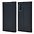 Custodia Portafoglio In Pelle Cover con Supporto L01 per Samsung Galaxy Note 10 Nero