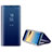 Custodia Portafoglio In Pelle Cover con Supporto L01 per Samsung Galaxy Note 8 Blu
