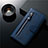 Custodia Portafoglio In Pelle Cover con Supporto L01 per Samsung Galaxy S20 Plus 5G Blu