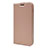 Custodia Portafoglio In Pelle Cover con Supporto L01 per Sony Xperia 10 Oro Rosa