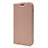 Custodia Portafoglio In Pelle Cover con Supporto L01 per Sony Xperia 10 Plus Oro Rosa