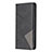 Custodia Portafoglio In Pelle Cover con Supporto L01 per Sony Xperia L4 Nero