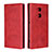 Custodia Portafoglio In Pelle Cover con Supporto L01 per Sony Xperia XA2 Ultra Rosso