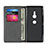 Custodia Portafoglio In Pelle Cover con Supporto L01 per Sony Xperia XZ2