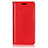 Custodia Portafoglio In Pelle Cover con Supporto L01 per Sony Xperia XZ2 Compact Rosso