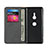 Custodia Portafoglio In Pelle Cover con Supporto L01 per Sony Xperia XZ3