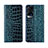 Custodia Portafoglio In Pelle Cover con Supporto L01 per Vivo X60 5G Blu