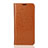 Custodia Portafoglio In Pelle Cover con Supporto L01 per Xiaomi Mi 9 Arancione