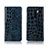 Custodia Portafoglio In Pelle Cover con Supporto L01 per Xiaomi Redmi Note 8 Pro Cielo Blu