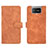 Custodia Portafoglio In Pelle Cover con Supporto L01Z per Asus Zenfone 7 Pro ZS671KS Marrone