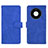 Custodia Portafoglio In Pelle Cover con Supporto L01Z per Huawei Mate 40 Blu