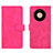 Custodia Portafoglio In Pelle Cover con Supporto L01Z per Huawei Mate 40 Pro Rosa Caldo
