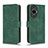 Custodia Portafoglio In Pelle Cover con Supporto L01Z per Huawei Nova 11 Verde