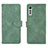 Custodia Portafoglio In Pelle Cover con Supporto L01Z per LG Velvet 5G Verde