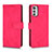 Custodia Portafoglio In Pelle Cover con Supporto L01Z per Motorola Moto E32 Rosa Caldo