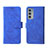 Custodia Portafoglio In Pelle Cover con Supporto L01Z per Motorola Moto Edge 20 5G Blu