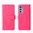 Custodia Portafoglio In Pelle Cover con Supporto L01Z per Motorola Moto Edge 20 5G Rosa Caldo