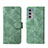 Custodia Portafoglio In Pelle Cover con Supporto L01Z per Motorola Moto Edge 20 5G Verde
