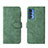 Custodia Portafoglio In Pelle Cover con Supporto L01Z per Motorola Moto Edge 20 Pro 5G Verde