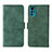 Custodia Portafoglio In Pelle Cover con Supporto L01Z per Motorola Moto G22 Verde
