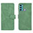 Custodia Portafoglio In Pelle Cover con Supporto L01Z per Motorola Moto G40 Fusion Verde