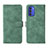 Custodia Portafoglio In Pelle Cover con Supporto L01Z per Motorola Moto G51 5G Verde