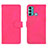 Custodia Portafoglio In Pelle Cover con Supporto L01Z per Motorola Moto G60 Rosa Caldo