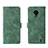 Custodia Portafoglio In Pelle Cover con Supporto L01Z per Nokia C30 Verde