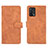 Custodia Portafoglio In Pelle Cover con Supporto L01Z per Oppo A95 4G Marrone