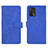 Custodia Portafoglio In Pelle Cover con Supporto L01Z per Oppo F19 Blu