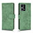 Custodia Portafoglio In Pelle Cover con Supporto L01Z per Oppo F21 Pro 4G Verde