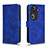 Custodia Portafoglio In Pelle Cover con Supporto L01Z per Oppo Reno11 Pro 5G Blu
