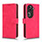 Custodia Portafoglio In Pelle Cover con Supporto L01Z per Oppo Reno11 Pro 5G Rosa Caldo