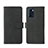 Custodia Portafoglio In Pelle Cover con Supporto L01Z per Oppo Reno6 Z 5G Nero