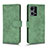 Custodia Portafoglio In Pelle Cover con Supporto L01Z per Oppo Reno8 4G Verde