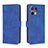 Custodia Portafoglio In Pelle Cover con Supporto L01Z per Oppo Reno8 5G Blu