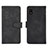 Custodia Portafoglio In Pelle Cover con Supporto L01Z per Samsung Galaxy A21 SC-42A Nero