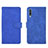 Custodia Portafoglio In Pelle Cover con Supporto L01Z per Samsung Galaxy A30S Blu