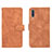 Custodia Portafoglio In Pelle Cover con Supporto L01Z per Samsung Galaxy A30S Marrone